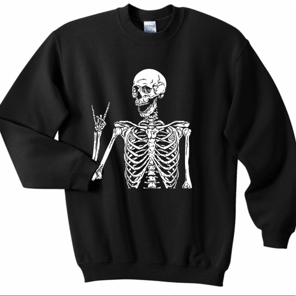 Skeleton Sweatshirt - Picture 2 of 3